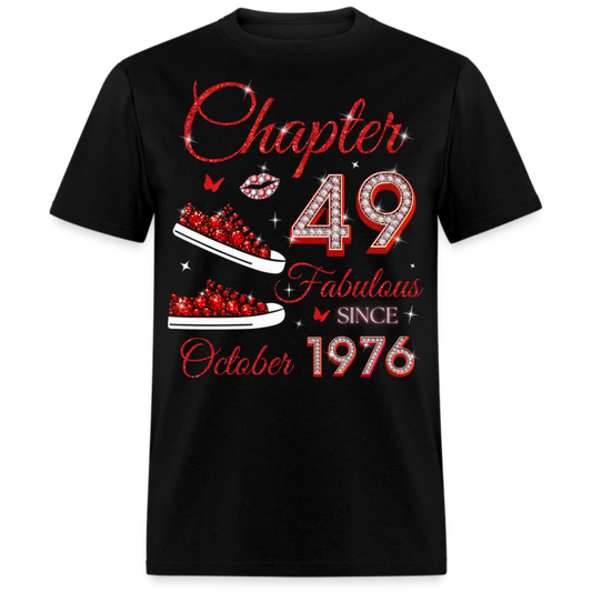 CHAPTER 49 FAB SINCE OCTOBER 1976 (SNEAKER) UNISEX SHIRT