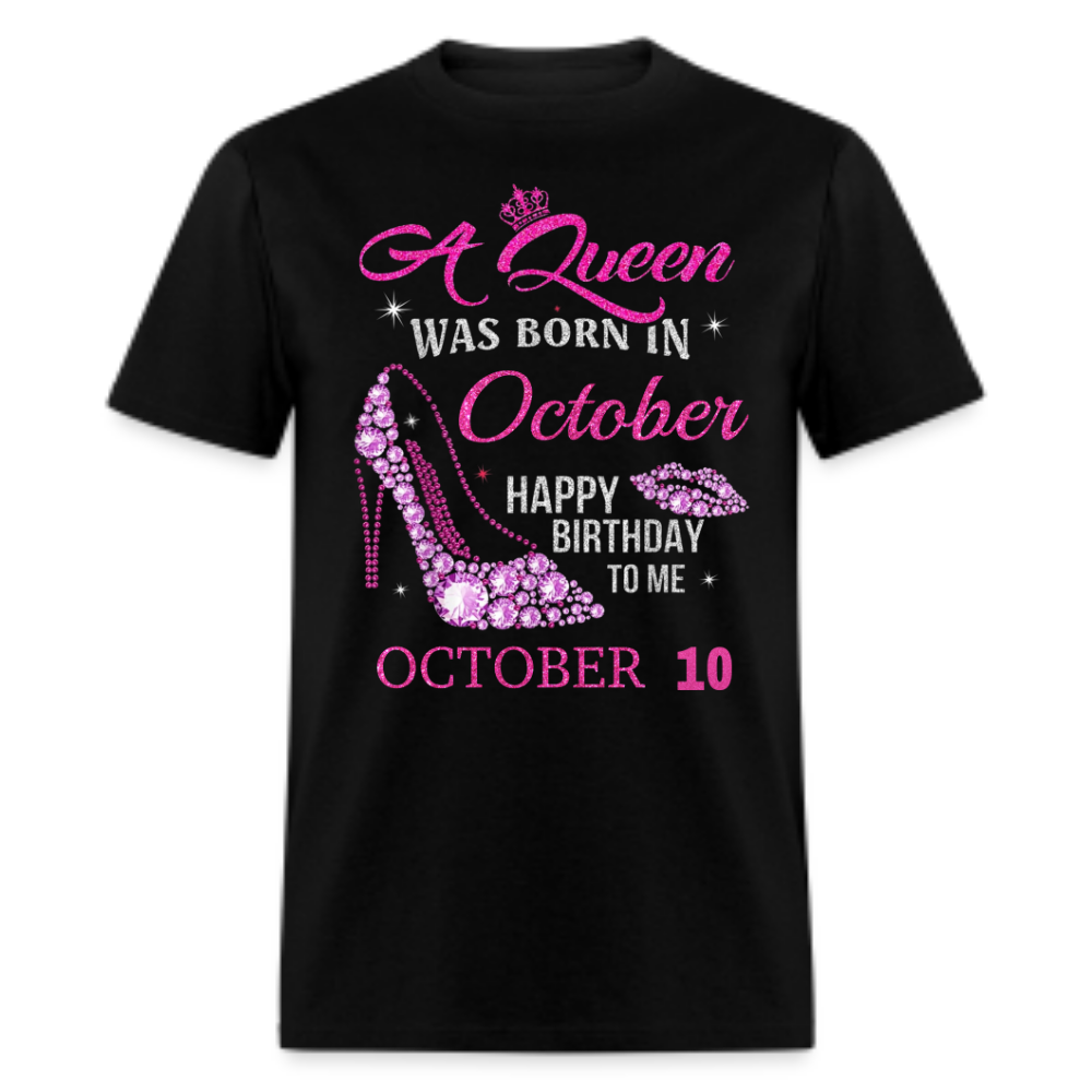 10TH OCTOBER QUEEN UNISEX SHIRT