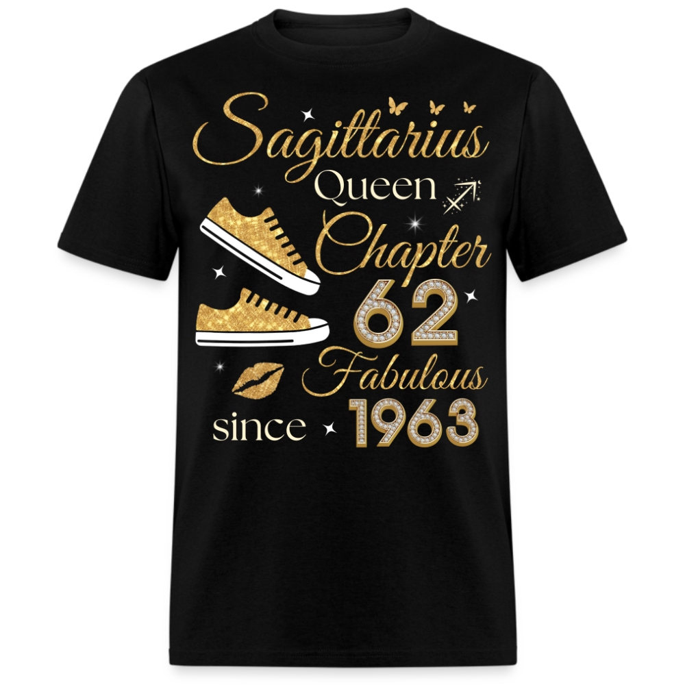 SAGITTARIUS QUEEN CHAPTER 62 FAB SINCE 1963 UNISEX SHIRT