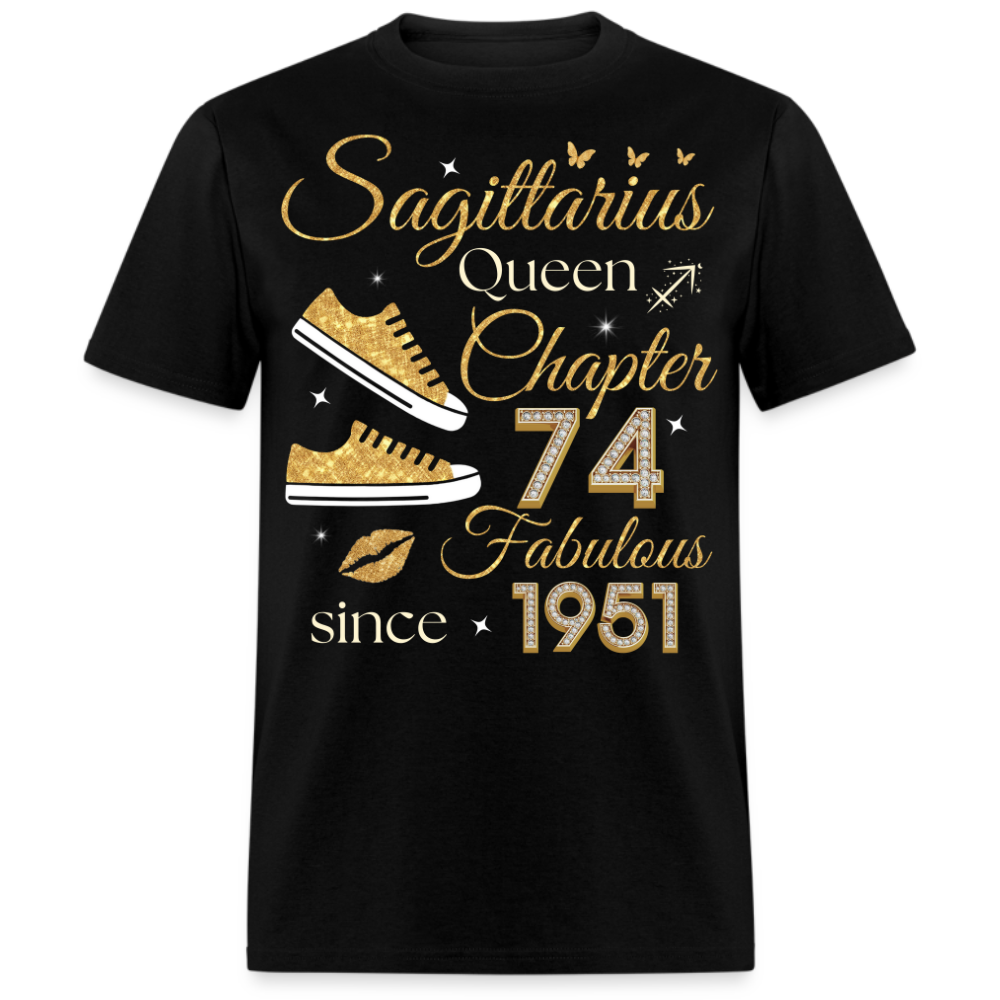 SAGITTARIUS QUEEN CHAPTER 74 FAB SINCE 1951 UNISEX SHIRT