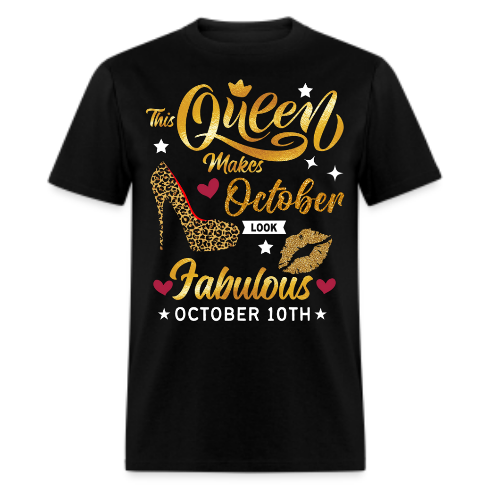 QUEEN FAB 10TH OCTOBER UNISEX SHIRT