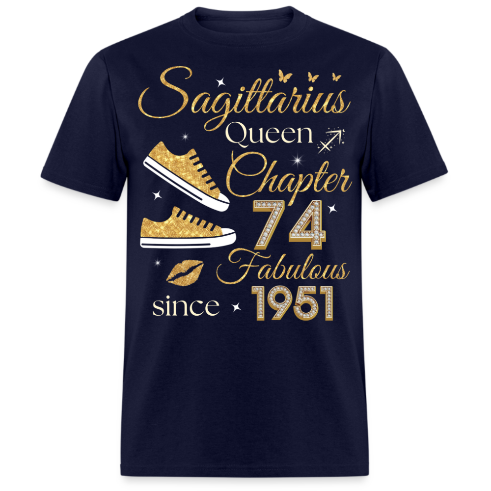 SAGITTARIUS QUEEN CHAPTER 74 FAB SINCE 1951 UNISEX SHIRT