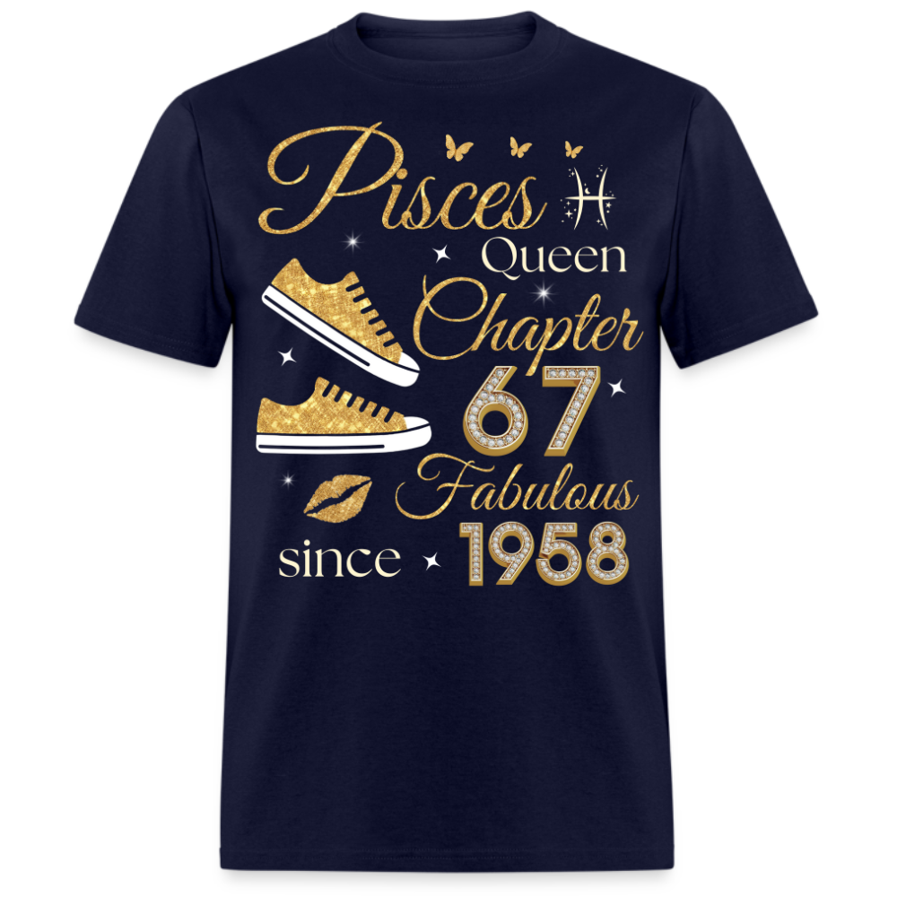 PISCES QUEEN CHAPTER 67 FAB SINCE 1958 UNISEX SHIRT