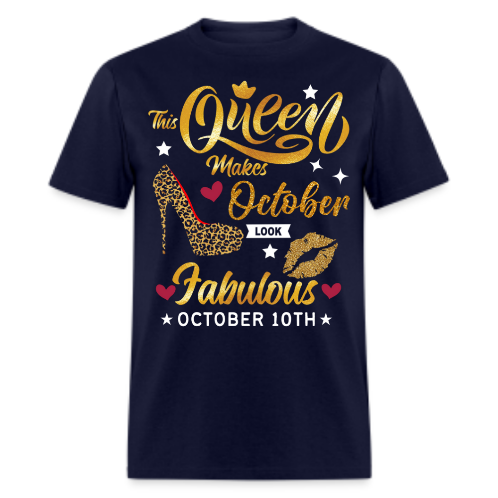 QUEEN FAB 10TH OCTOBER UNISEX SHIRT