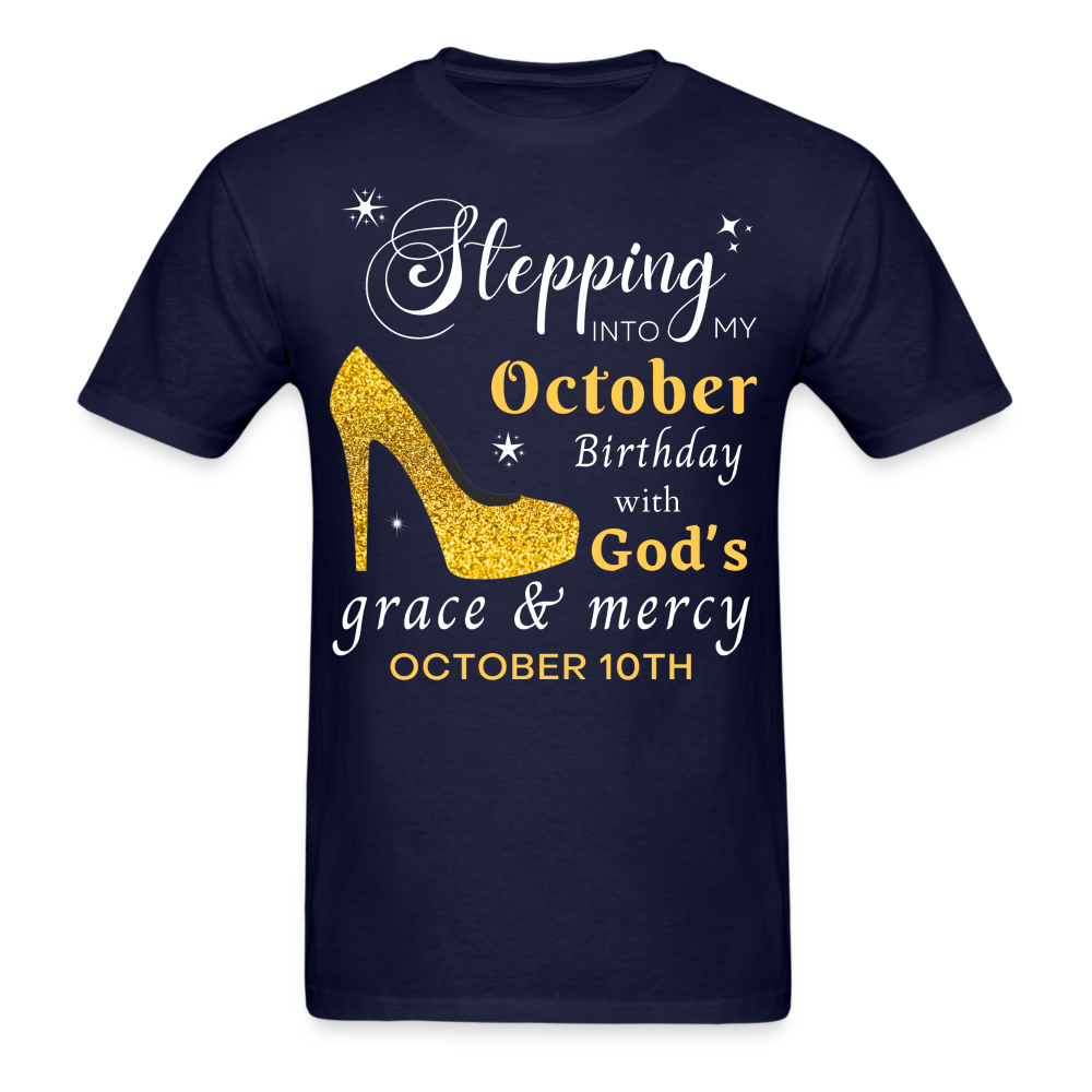 OCTOBER 10TH GOD'S GRACE UNISEX SHIRT