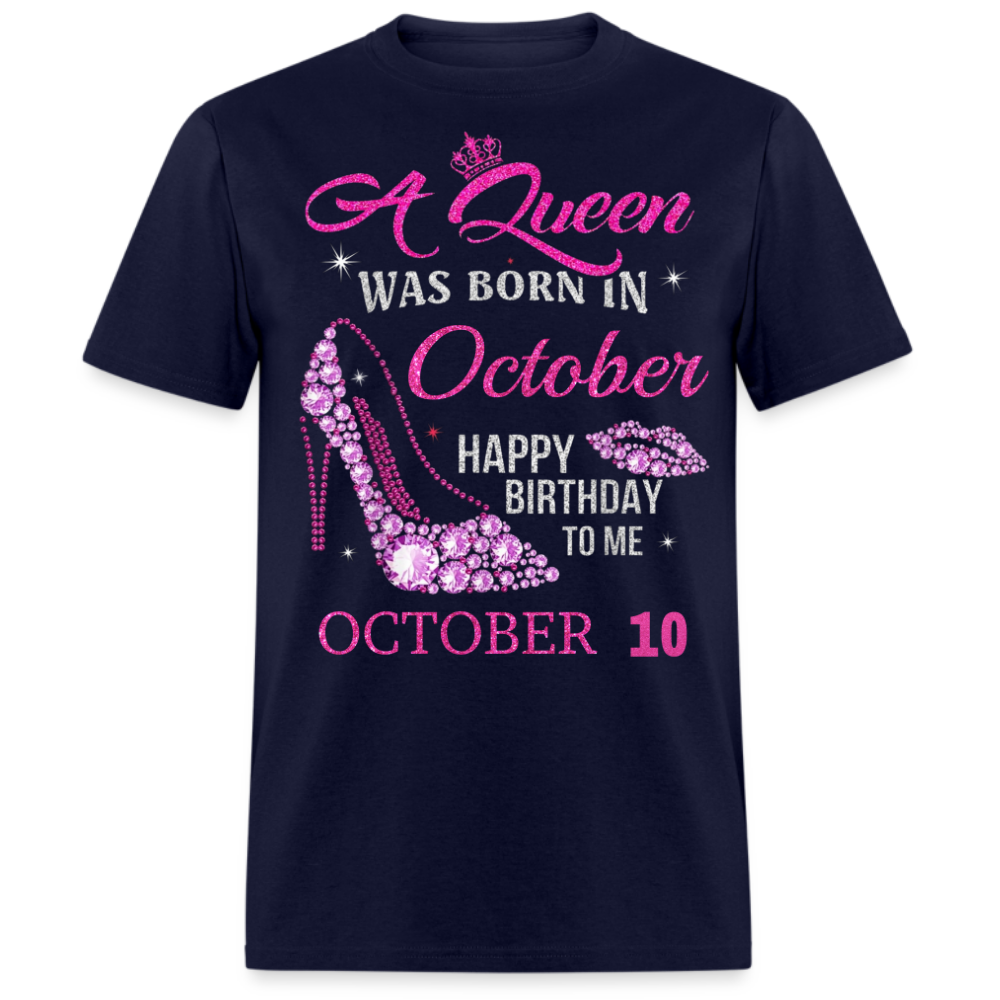 10TH OCTOBER QUEEN UNISEX SHIRT