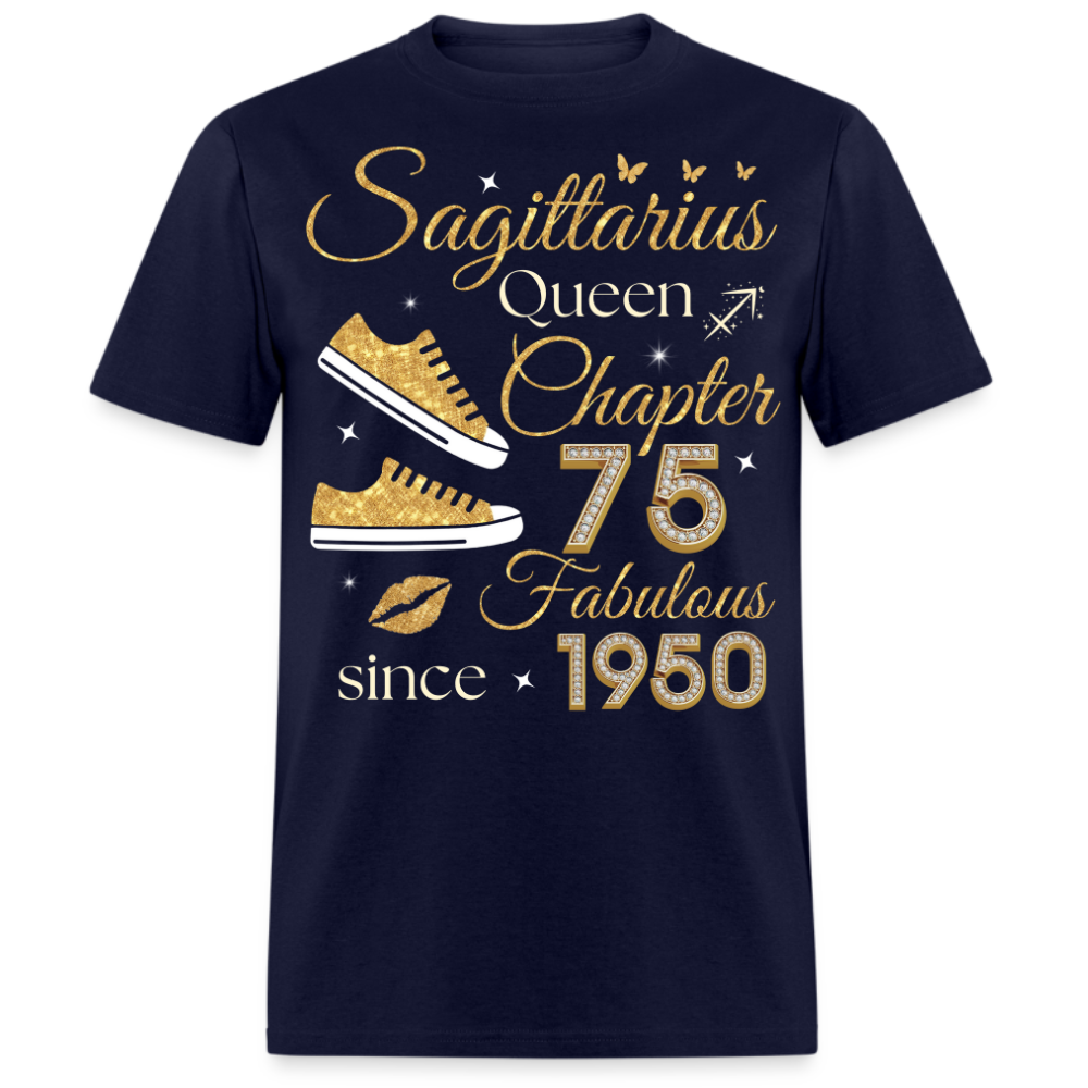 SAGITTARIUS QUEEN CHAPTER 75 FAB SINCE 1950 UNISEX SHIRT