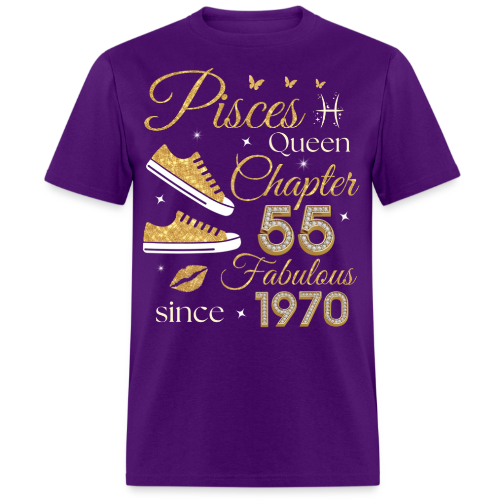 PISCES QUEEN CHAPTER 55 FAB SINCE 1970 UNISEX SHIRT