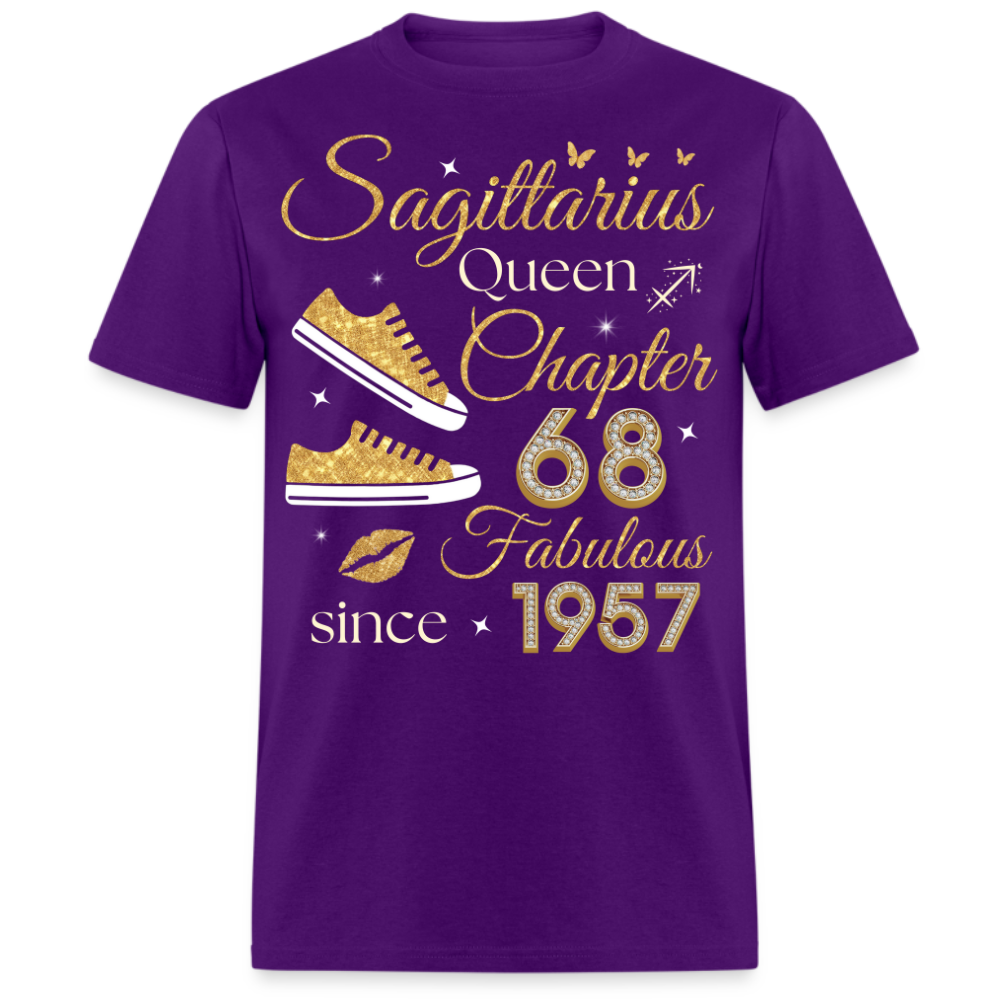 SAGITTARIUS QUEEN CHAPTER 68 FAB SINCE 1957 UNISEX SHIRT