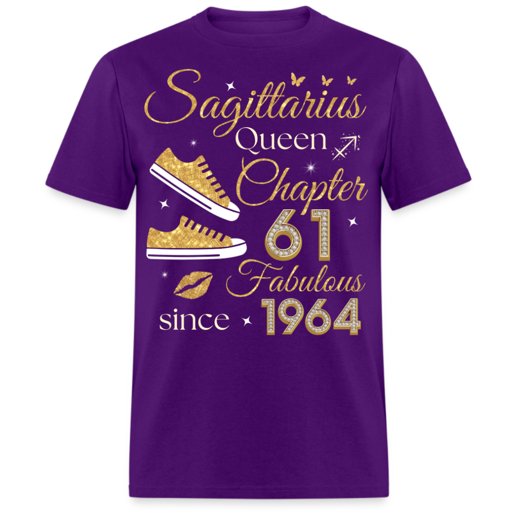 SAGITTARIUS QUEEN CHAPTER 61 FAB SINCE 1964 UNISEX SHIRT