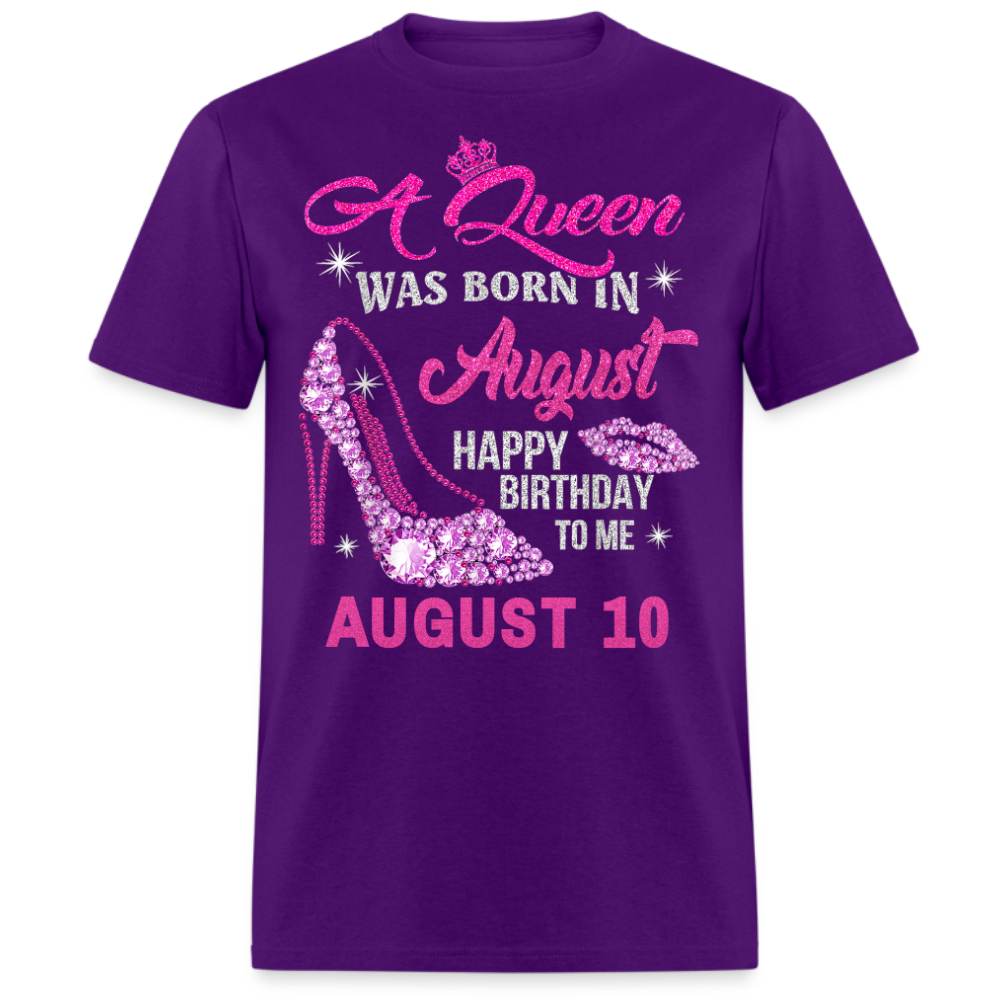 10TH AUGUST QUEEN UNISEX SHIRT