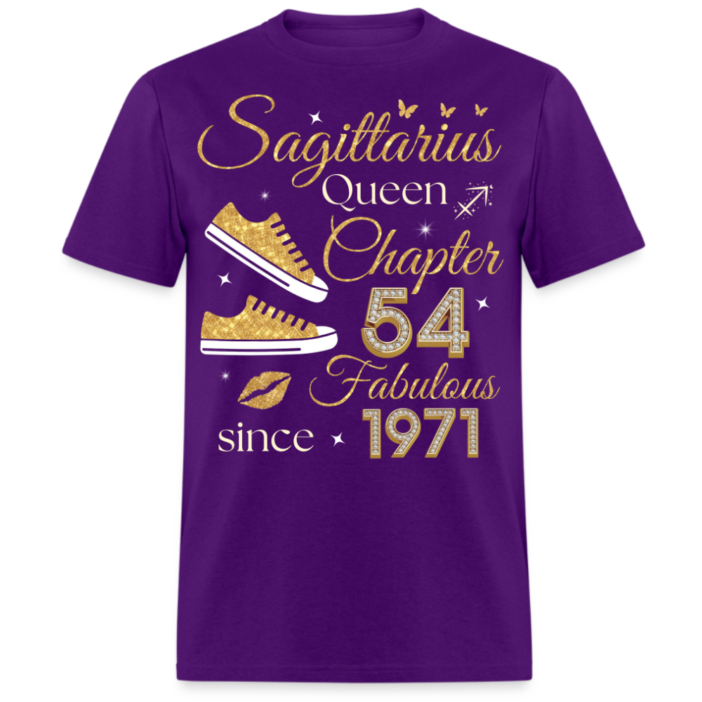 SAGITTARIUS QUEEN CHAPTER 54 FAB SINCE 1971 UNISEX SHIRT