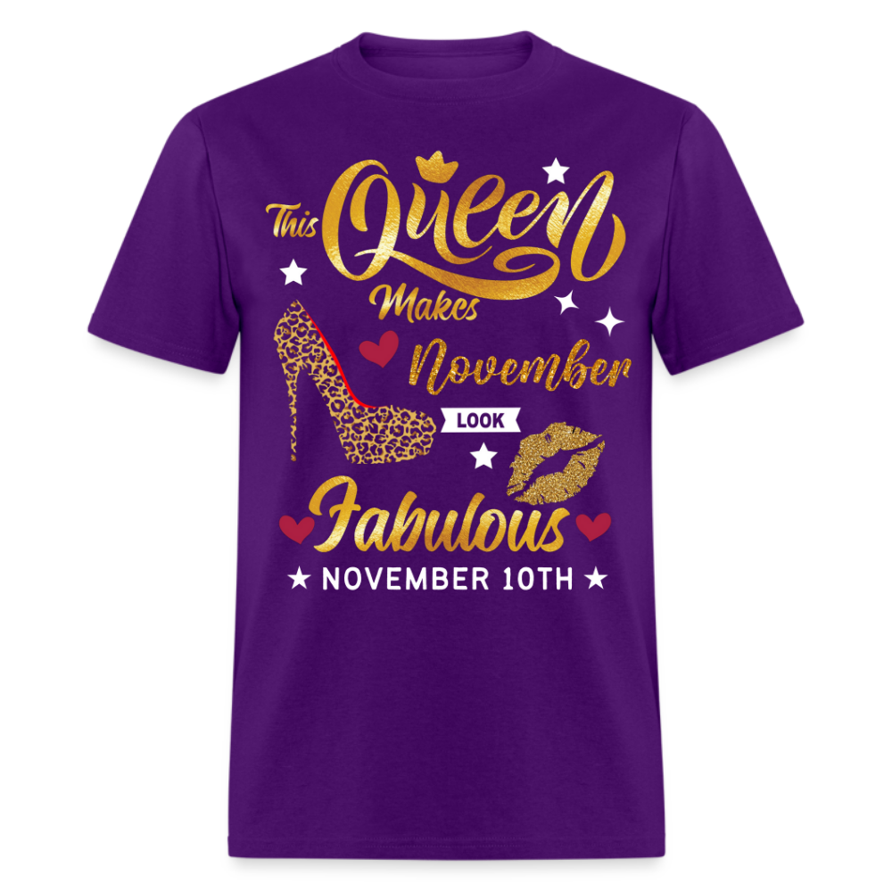 QUEEN FAB 10TH NOVEMBER UNISEX SHIRT