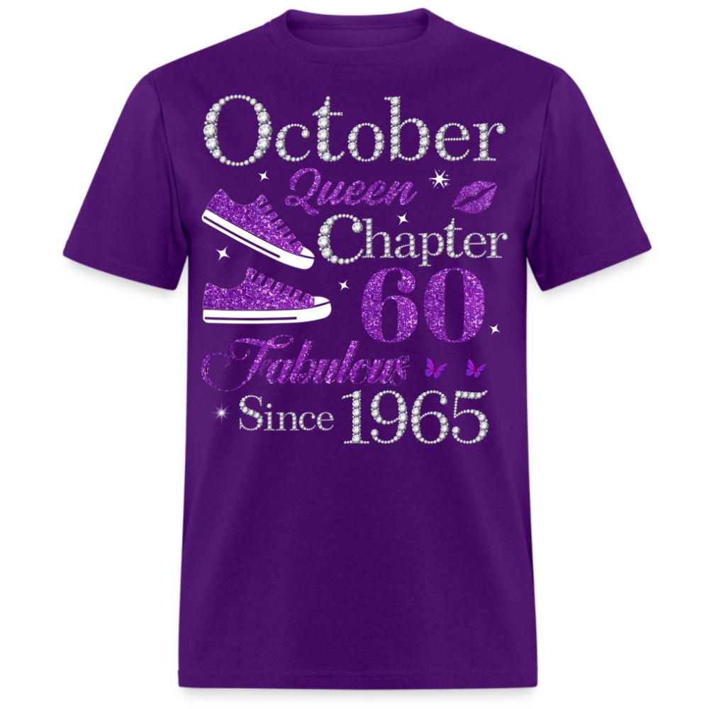 OCTOBER QUEEN CHAPTER 60 FAB SINCE 1965 UNISEX SHIRT