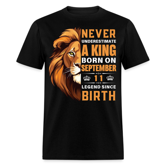 NEVER UNDERESTIMATE SEPTEMBER 11 KING SHIRT