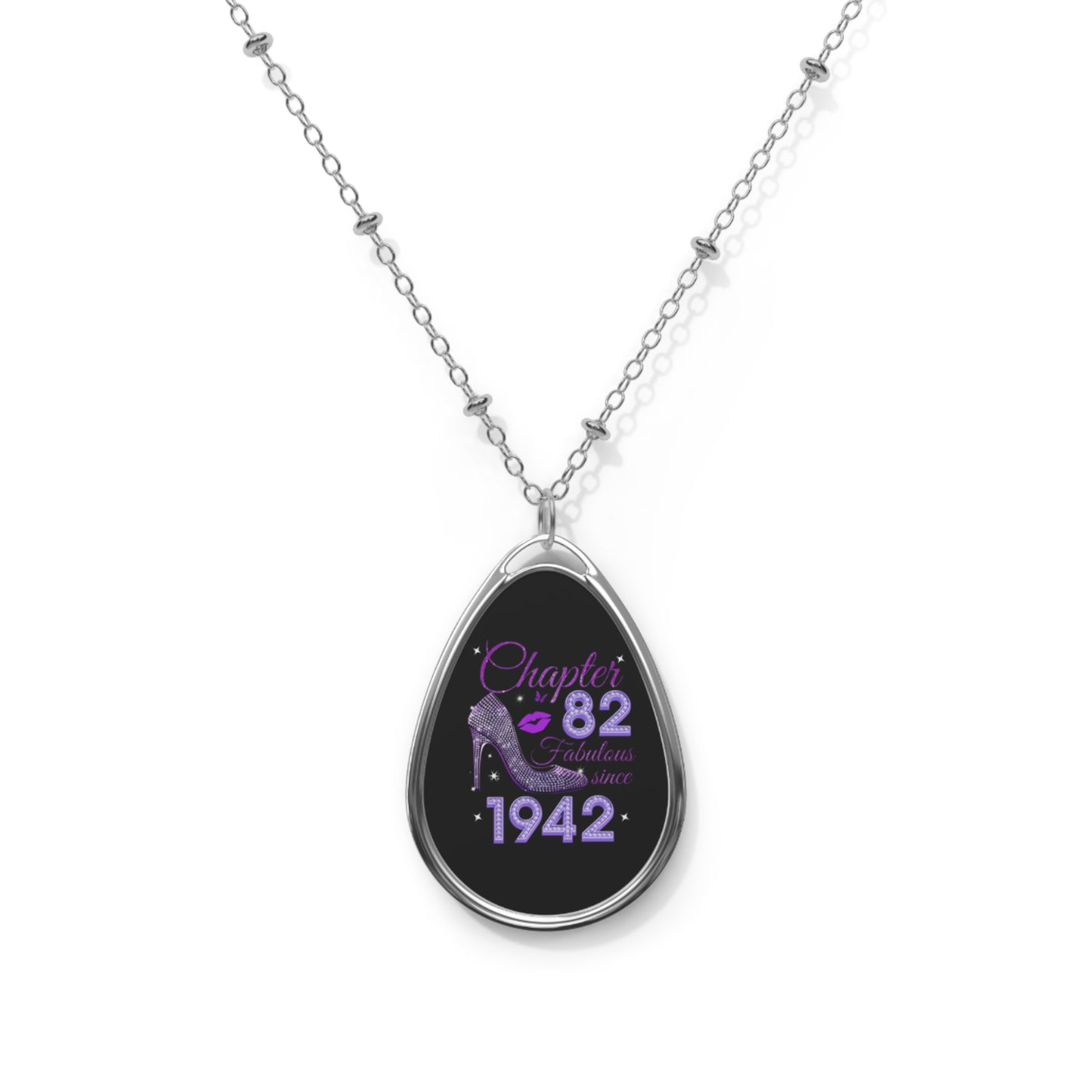 CHAPTER 82-1942 OVAL NECKLACE