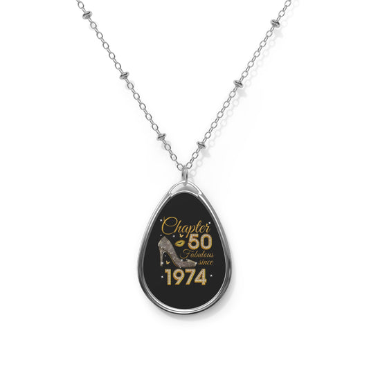 GOLDEN CHAPTER 50-1974 OVAL NECKLACE