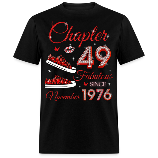 CHAPTER 49 FAB SINCE NOVEMBER 1976 (SNEAKER) UNISEX SHIRT