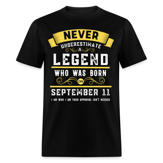 SEPTEMBER 11 LEGEND UNISEX SHIRT