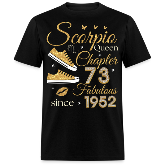 SCORPIO QUEEN CHAPTER 73 FAB SINCE 1952 UNISEX SHIRT