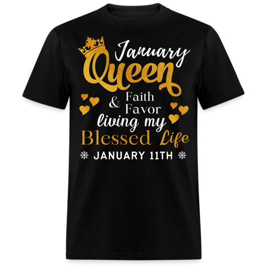 11TH JANUARY QUEEN FAITH AND FAVOR UNISEX SHIRT