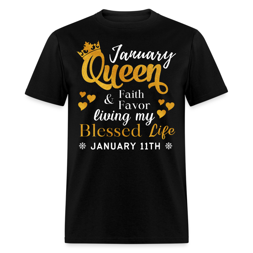 11TH JANUARY QUEEN FAITH AND FAVOR UNISEX SHIRT