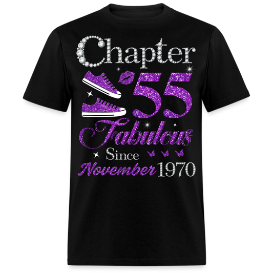 CHAPTER 55 FABULOUS SINCE NOVEMBER 1970 UNISEX SHIRT
