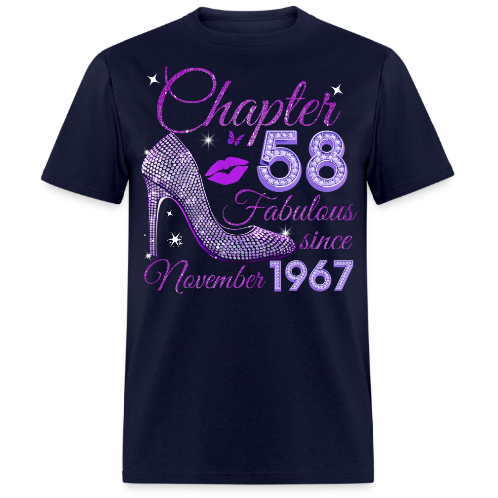 CHAPTER 58 FABULOUS SINCE NOVEMBER 1967 UNISEX SHIRT