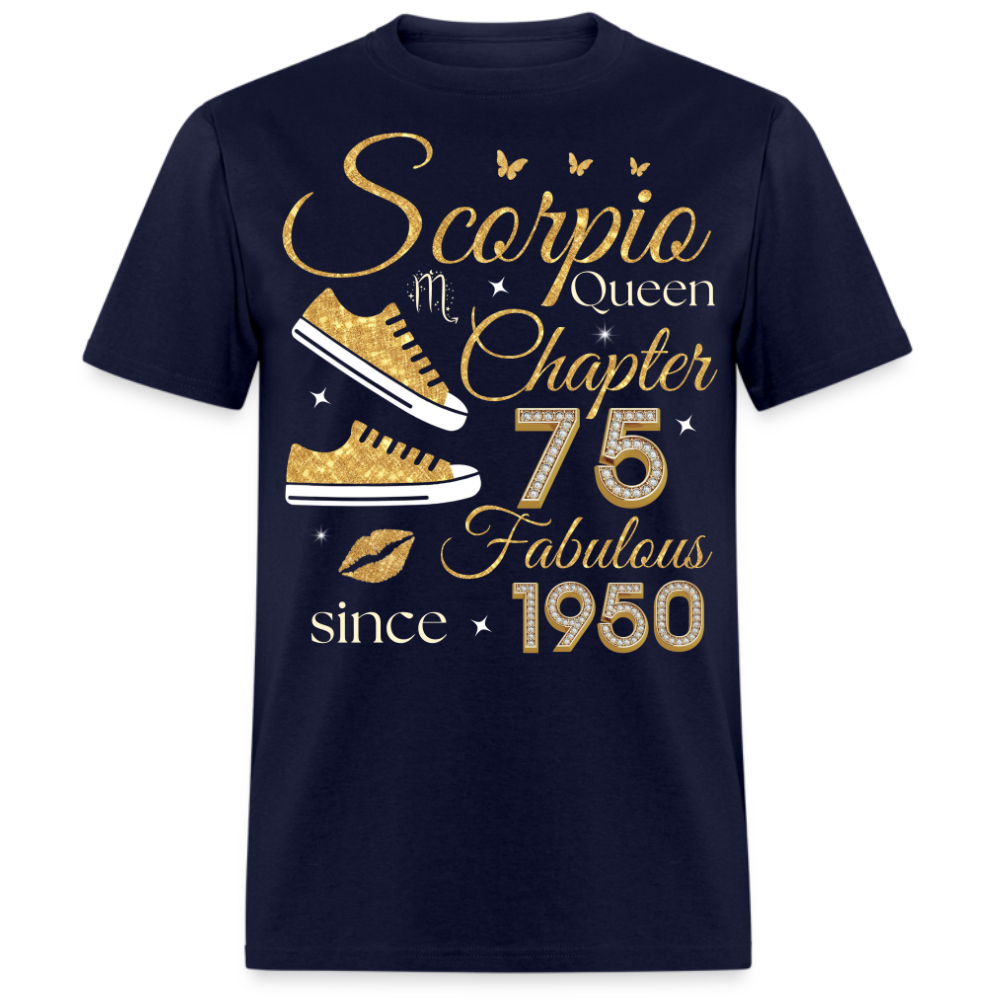 SCORPIO QUEEN CHAPTER 75 FAB SINCE 1950 UNISEX SHIRT