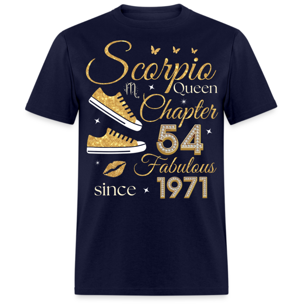 SCORPIO QUEEN CHAPTER 54 FAB SINCE 1971 UNISEX SHIRT