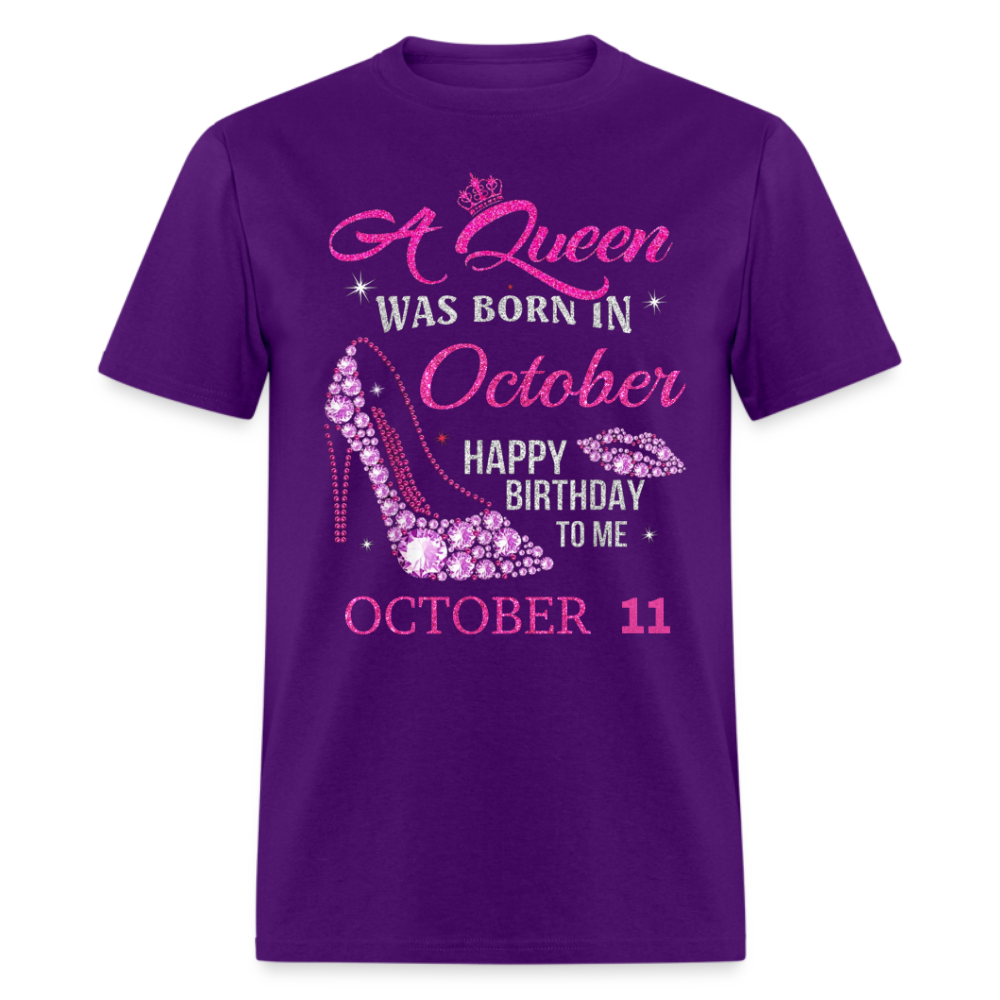 11TH OCTOBER QUEEN UNISEX SHIRT