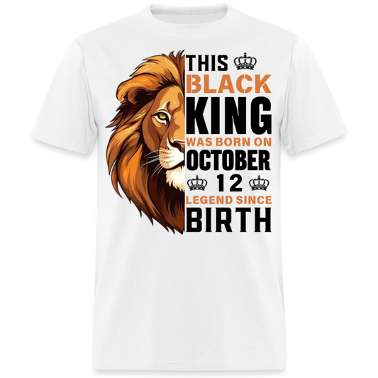 BLACK KING OCTOBER 12 SHIRT