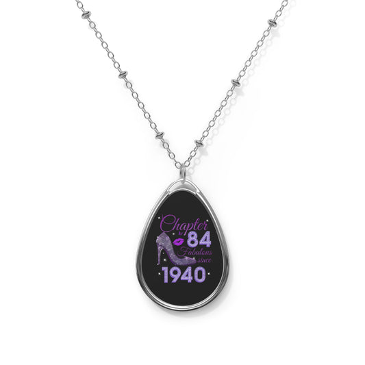 CHAPTER 84-1940 OVAL NECKLACE