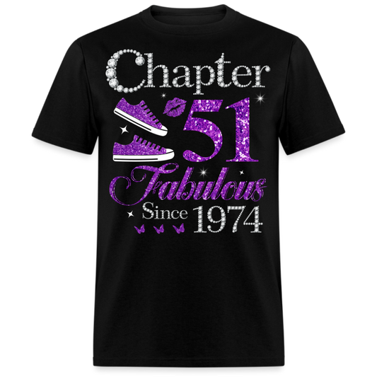 PURPLE CHAPTER 51 FAB SINCE 1974 UNISEX SHIRT