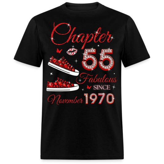 CHAPTER 55 FAB SINCE NOVEMBER 1970 (SNEAKER) UNISEX SHIRT