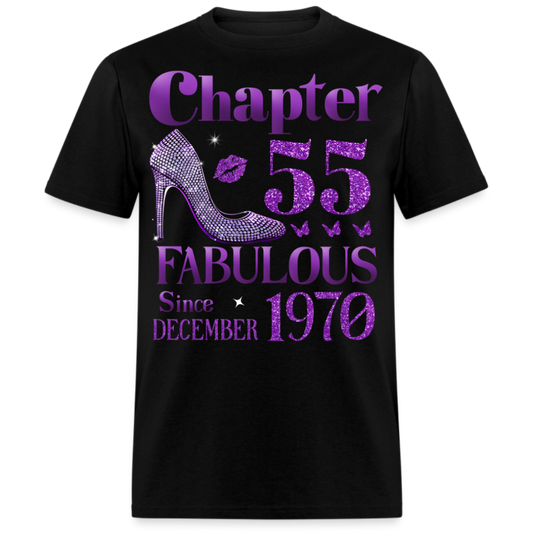 CHAPTER 55 FAB SINCE DECEMBER 1970 UNISEX SHIRT