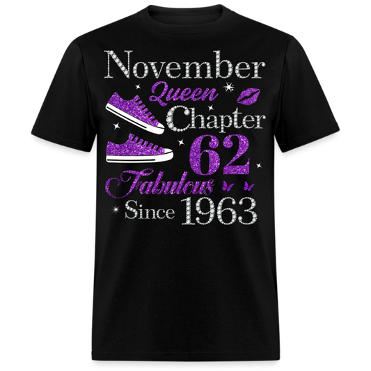 NOVEMBER QUEEN CHAPTER 62 FAB SINCE 1963 UNISEX SHIRT