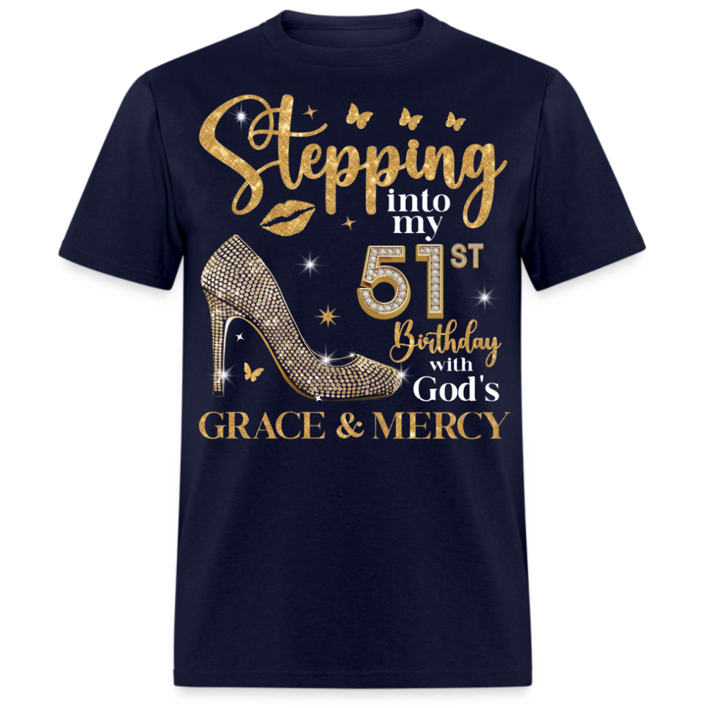 STEPPING INTO MY 51ST BIRTHDAY UNISEX SHIRT