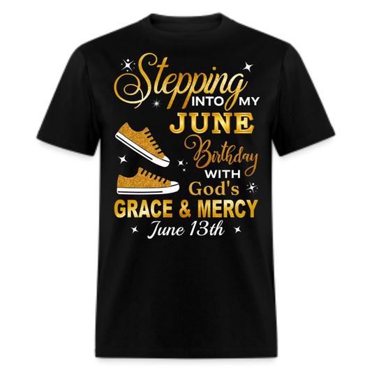 13TH JUNE GOD'S GRACE UNISEX SHIRT