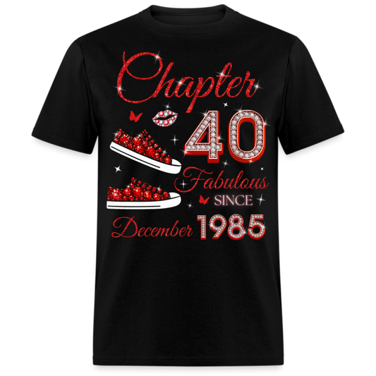 CHAPTER 40 FAB SINCE DECEMBER 1985 (SNEAKER) UNISEX SHIRT