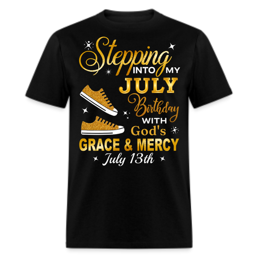 13TH JULY GOD'S GRACE UNISEX SHIRT