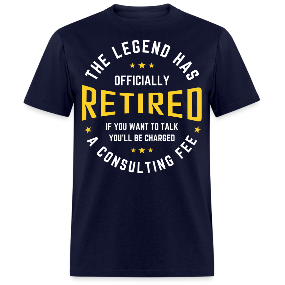 THE LEGEND HAS OFFICIALLY RETIRED UNISEX SHIRT