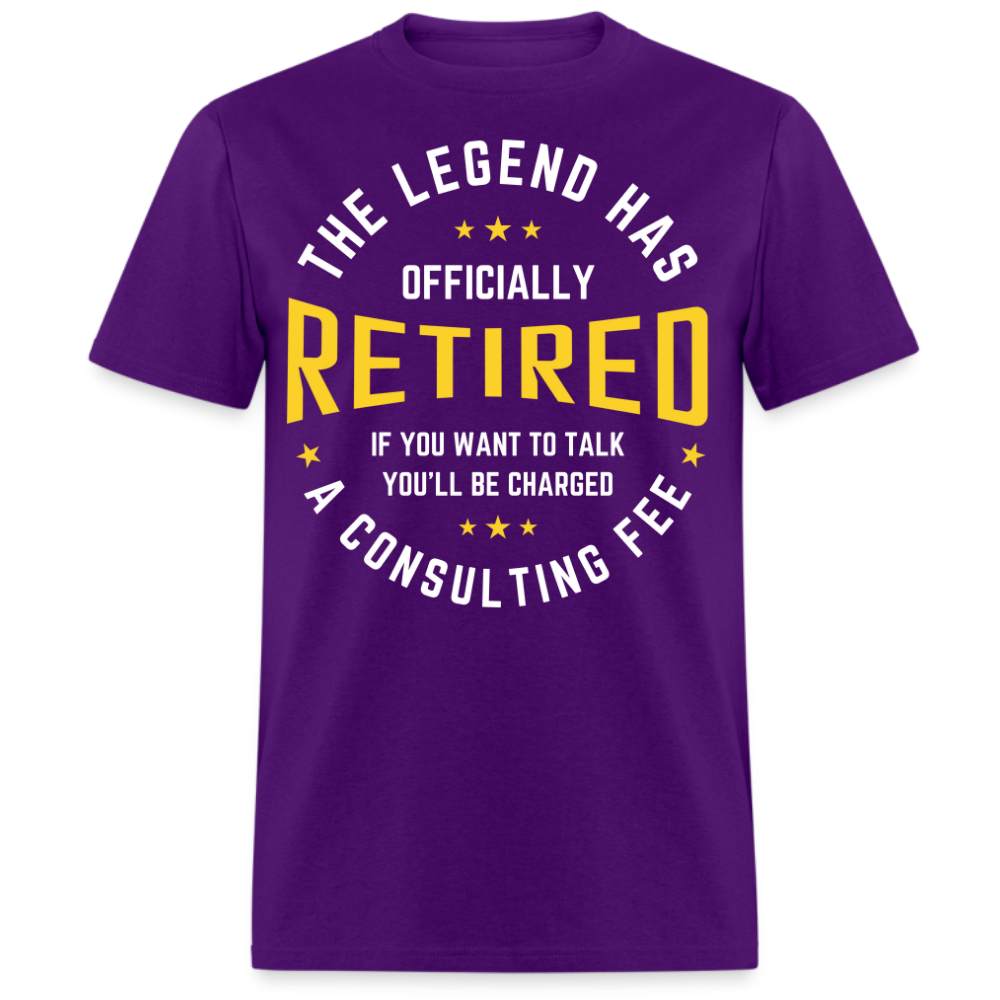 THE LEGEND HAS OFFICIALLY RETIRED UNISEX SHIRT