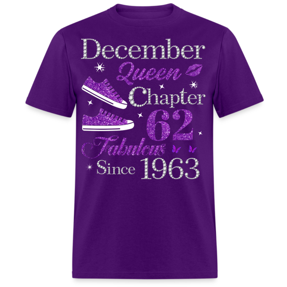 DECEMBER QUEEN CHAPTER 62 FAB SINCE 1963 UNISEX SHIRT