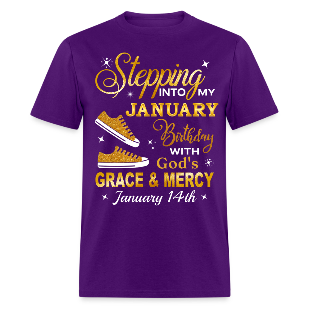 14TH JANUARY GOD'S GRACE UNISEX SHIRT