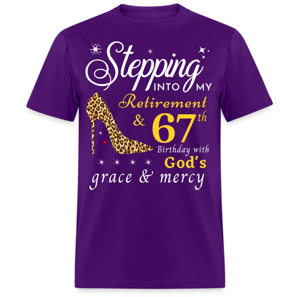 RETIREMENT 67TH BIRTHDAY UNISEX SHIRT