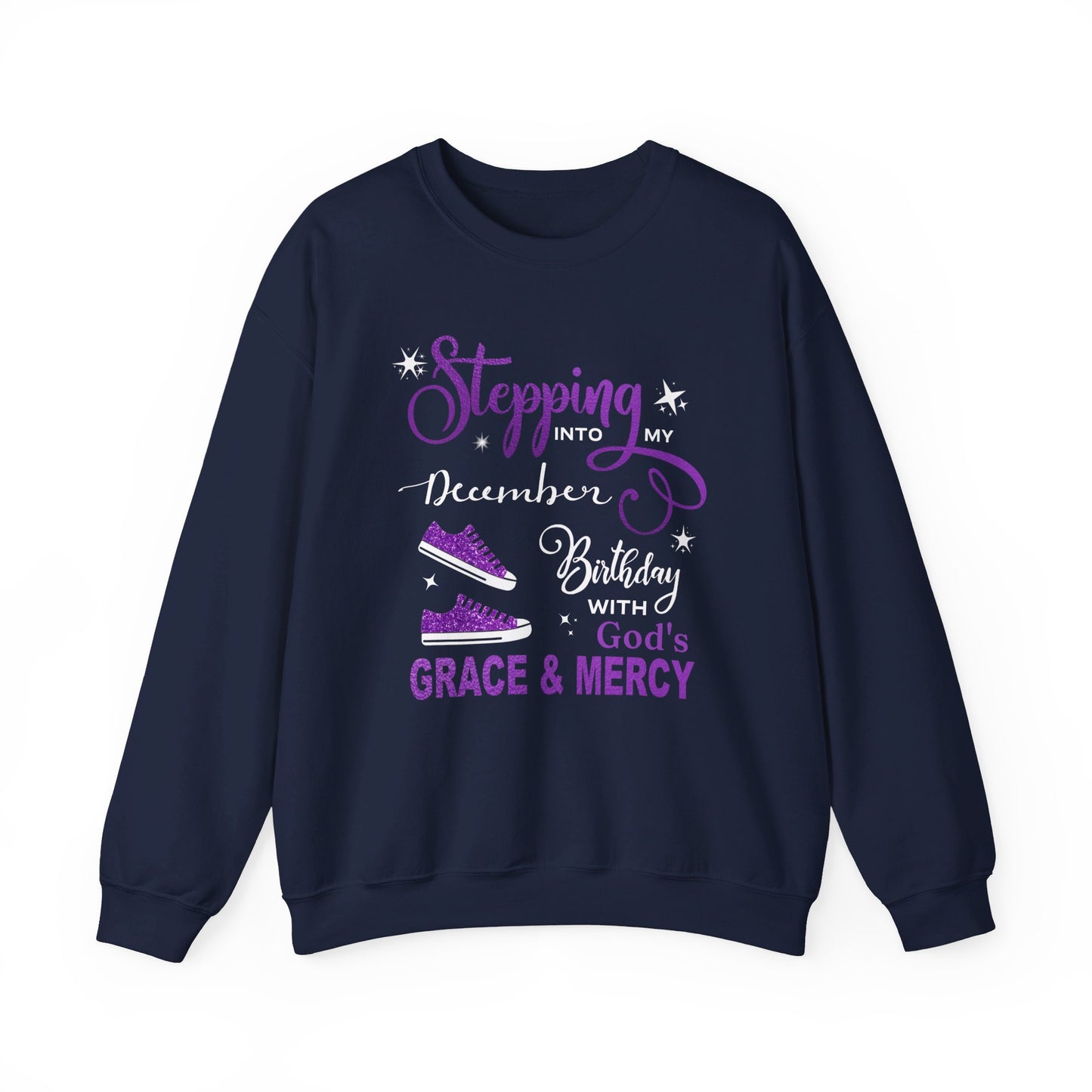 DECEMBER GRACE & MERCY HEAVY BLEND UNISEX SWEATSHIRT