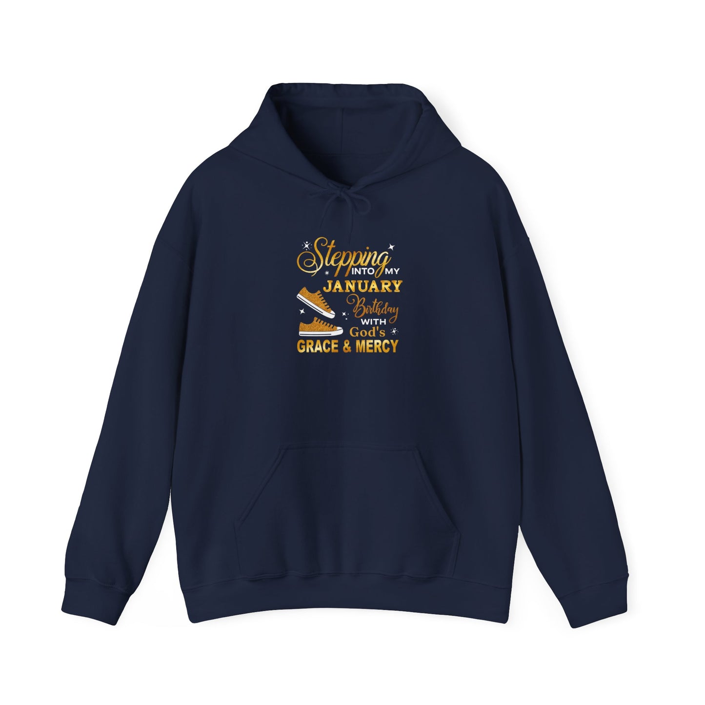 JANUARY GOD'S GRACE HEAVY BLEND UNISEX HOODIE