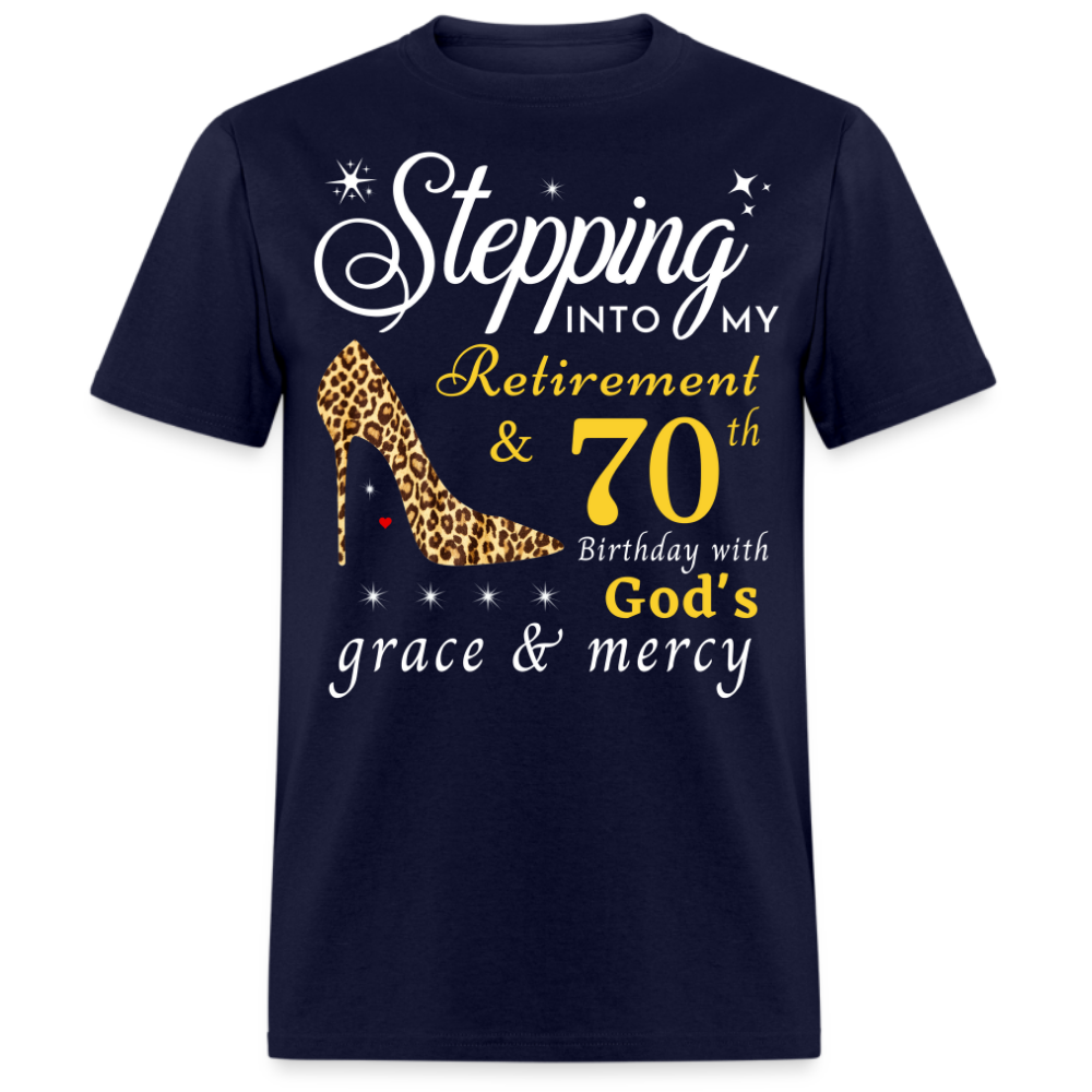 RETIREMENT 70TH BIRTHDAY UNISEX SHIRT