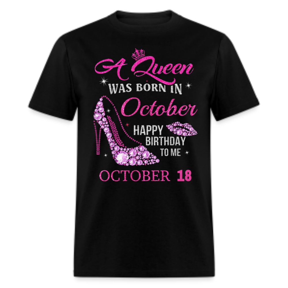 18TH OCTOBER QUEEN UNISEX SHIRT